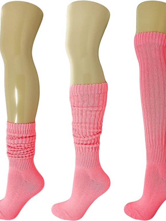 Mars Outlet Store LLC - Wholesale Socks - Women's - Cotton Slouch Boot Socks for Women Shoe Size 5 to 10 3 Pairs5