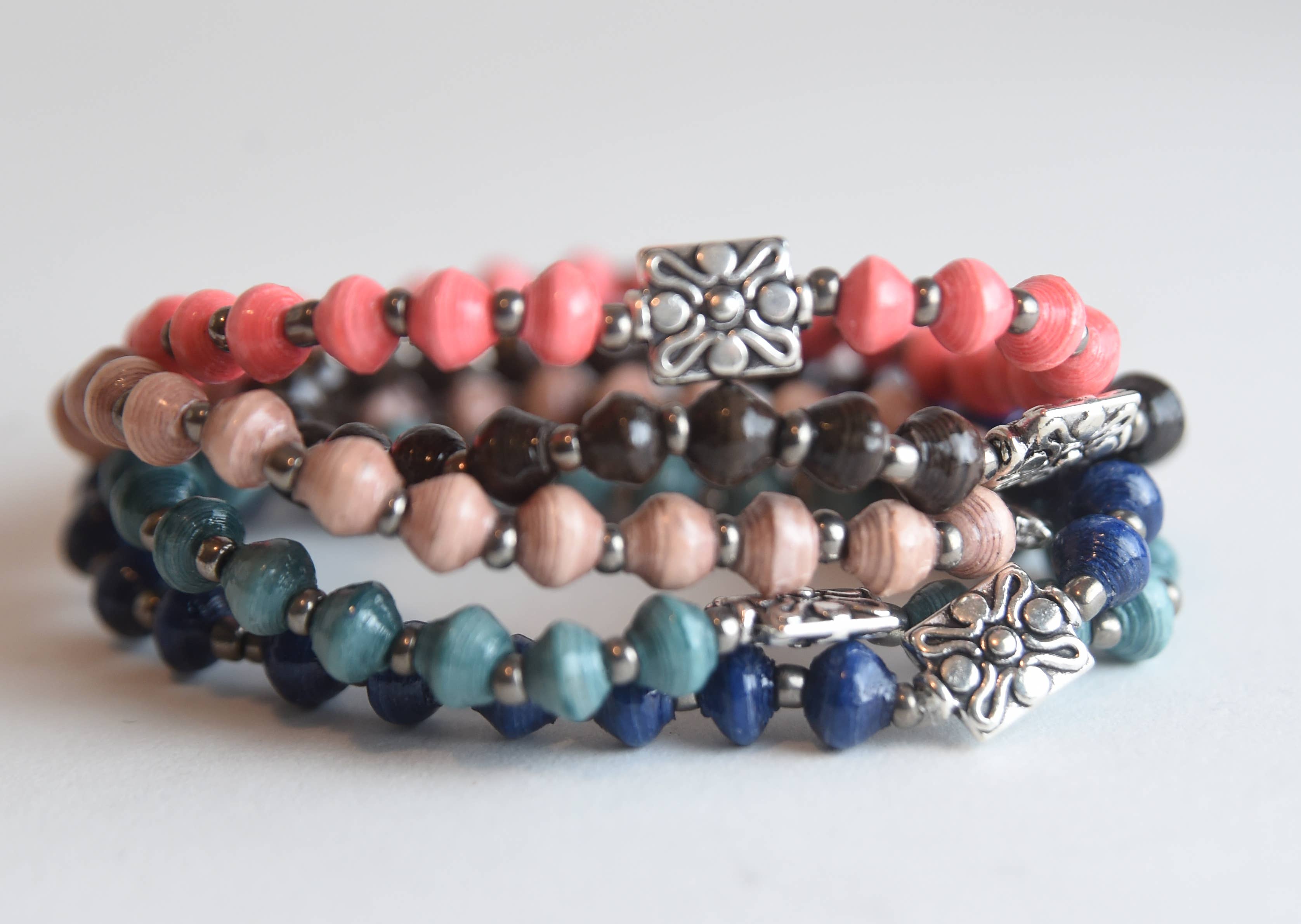 Project Have Hope - Venta al por mayor Juegos de joyas - Juego de 5 pulseras con encanto25