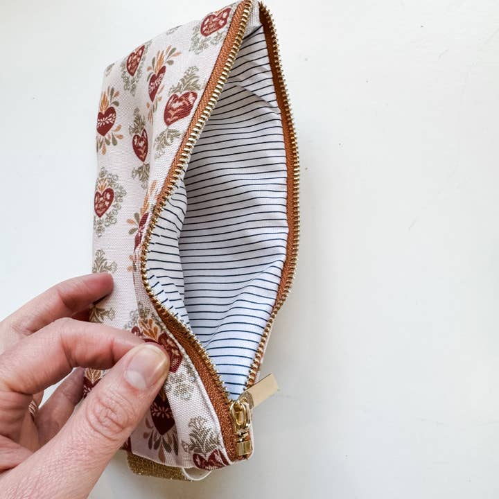 The Little Rose Shop - Wholesale Pouch - Women's - Holy Family Hearts Catholic Bible/Planner Pouch
