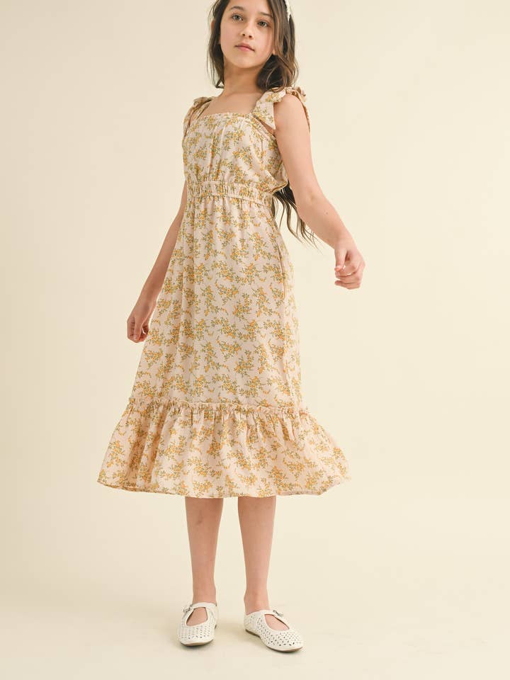 heart and arrow - Wholesale Dress - Kids - TWEEN GIRLS KIDS STRAPPY JULIETTE WAIST MIDI DRESS (7-12)