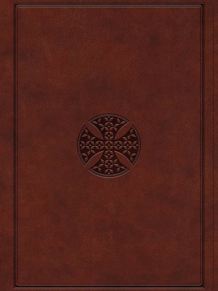 ESV Journaling, Interleaved (TT, Mahog) for wholesale by Crossway