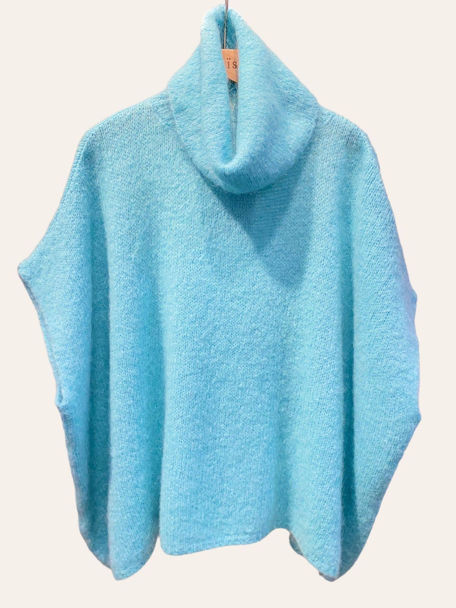 NAÏS PARIS – wholesale Poncho - Dam – Polotröja i ponchostil i mohair och ull42
