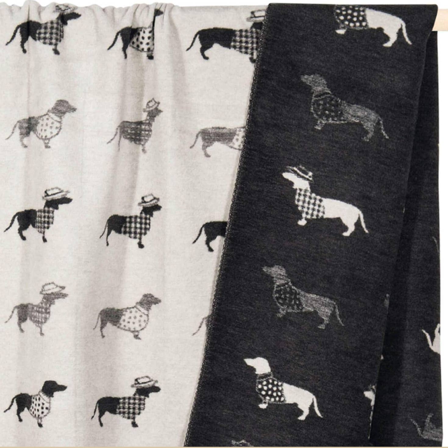 LABONI - Volentis GmbH - Venta al por mayor Edredón - Gatos y perros - TECKEL - MANTA DACHSHUND6