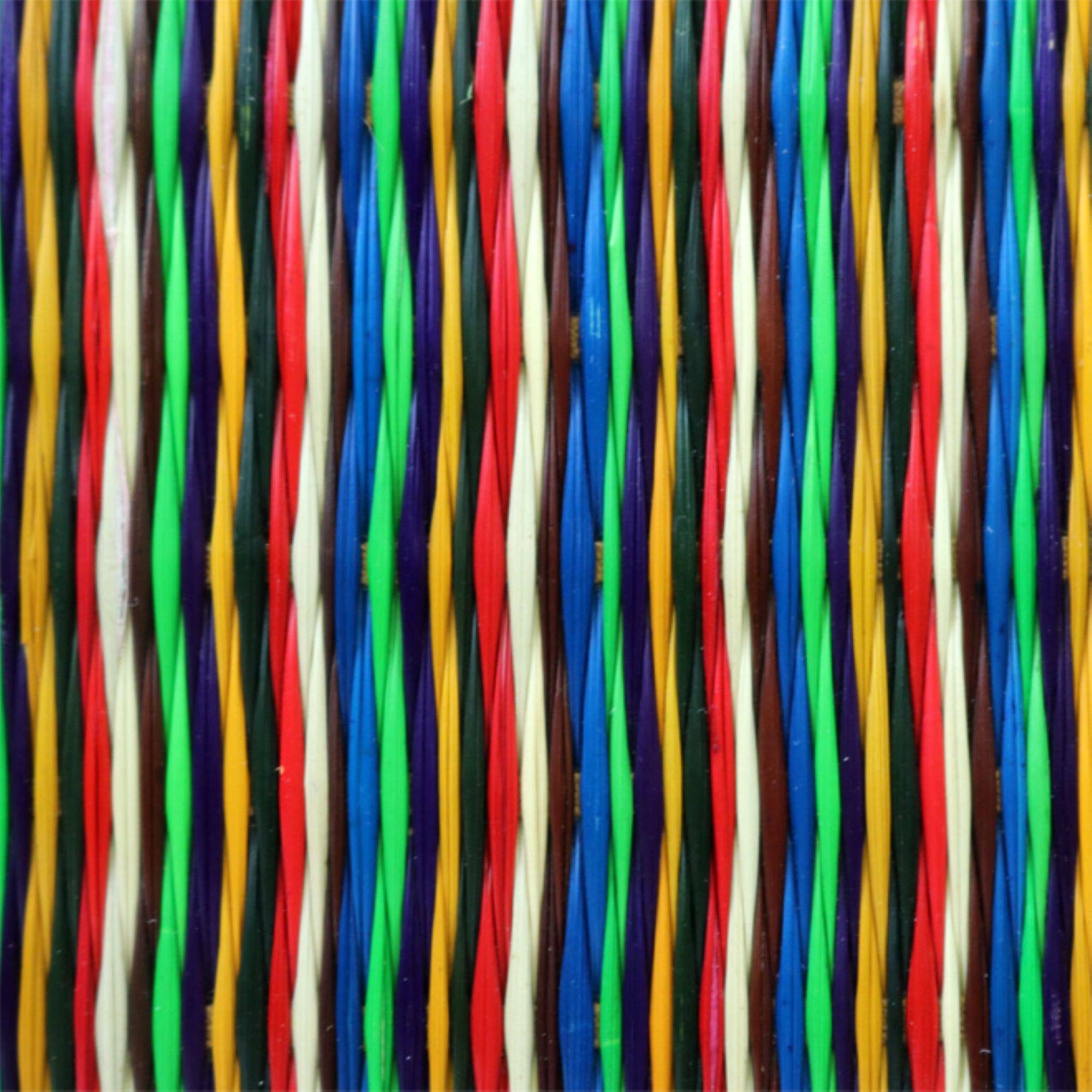 Baskets of Cambodia - Wholesale Clutch Bag - Women's - Mini Oval Collapsible Traveler Clutch W/ Handle & Strap20