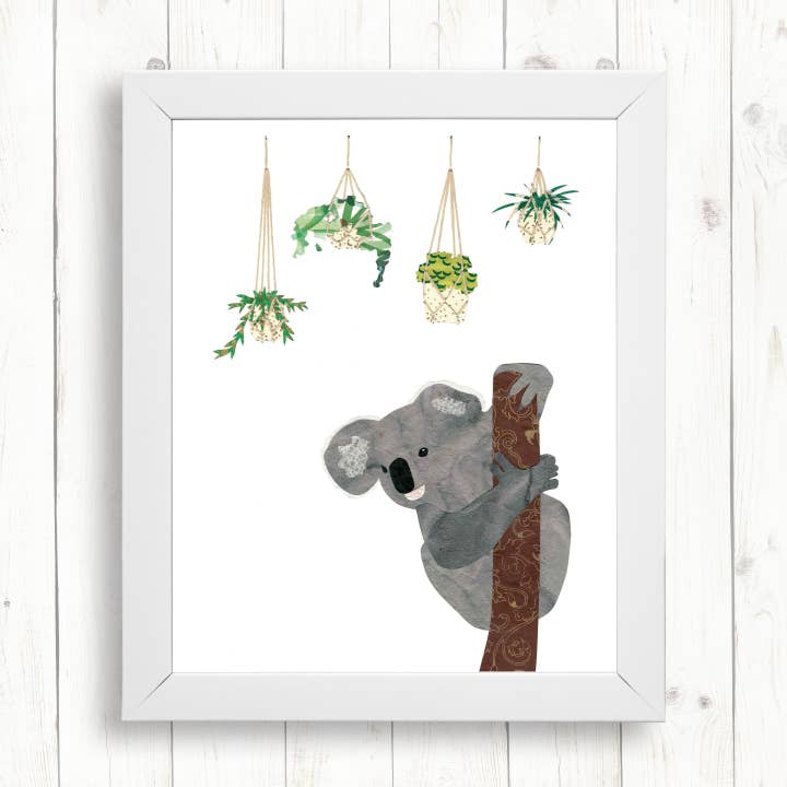 Koala Art Print for wholesale by Whimsy Spot