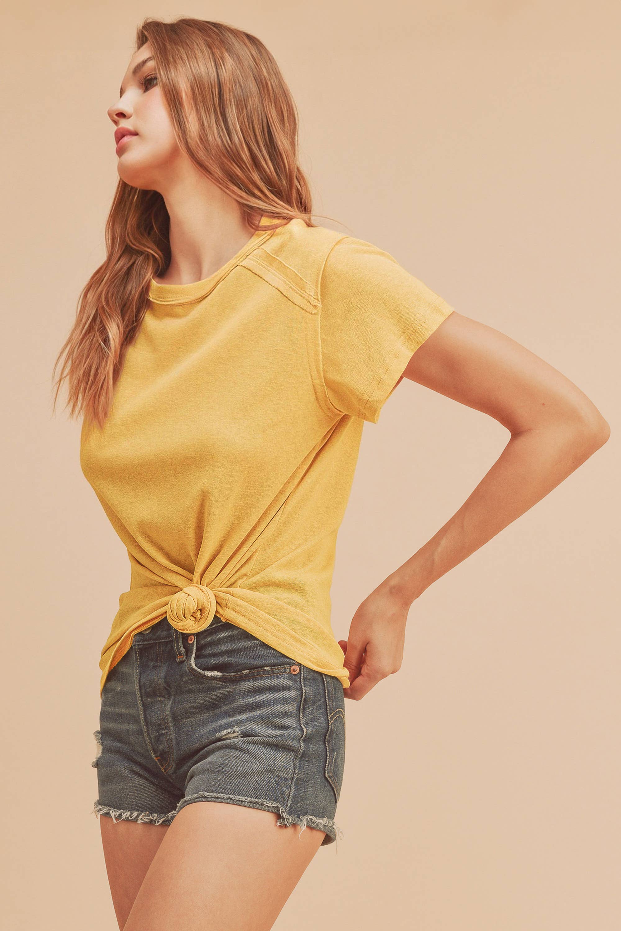 AEMI + CO - Wholesale T-Shirt - Women's - 847AN Junie Top 213