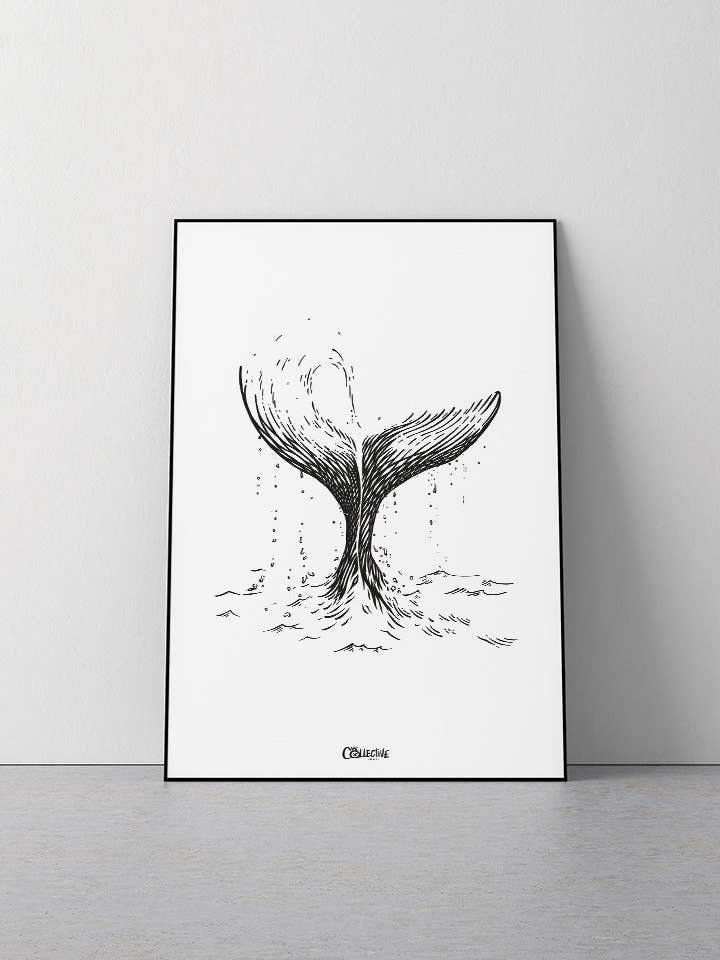 Tirage d'art de Cola Ballena pour la vente par The Collective Way