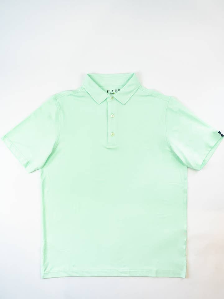 Ensfarvet Polo for engroshandel hos Fluke Apparel Company