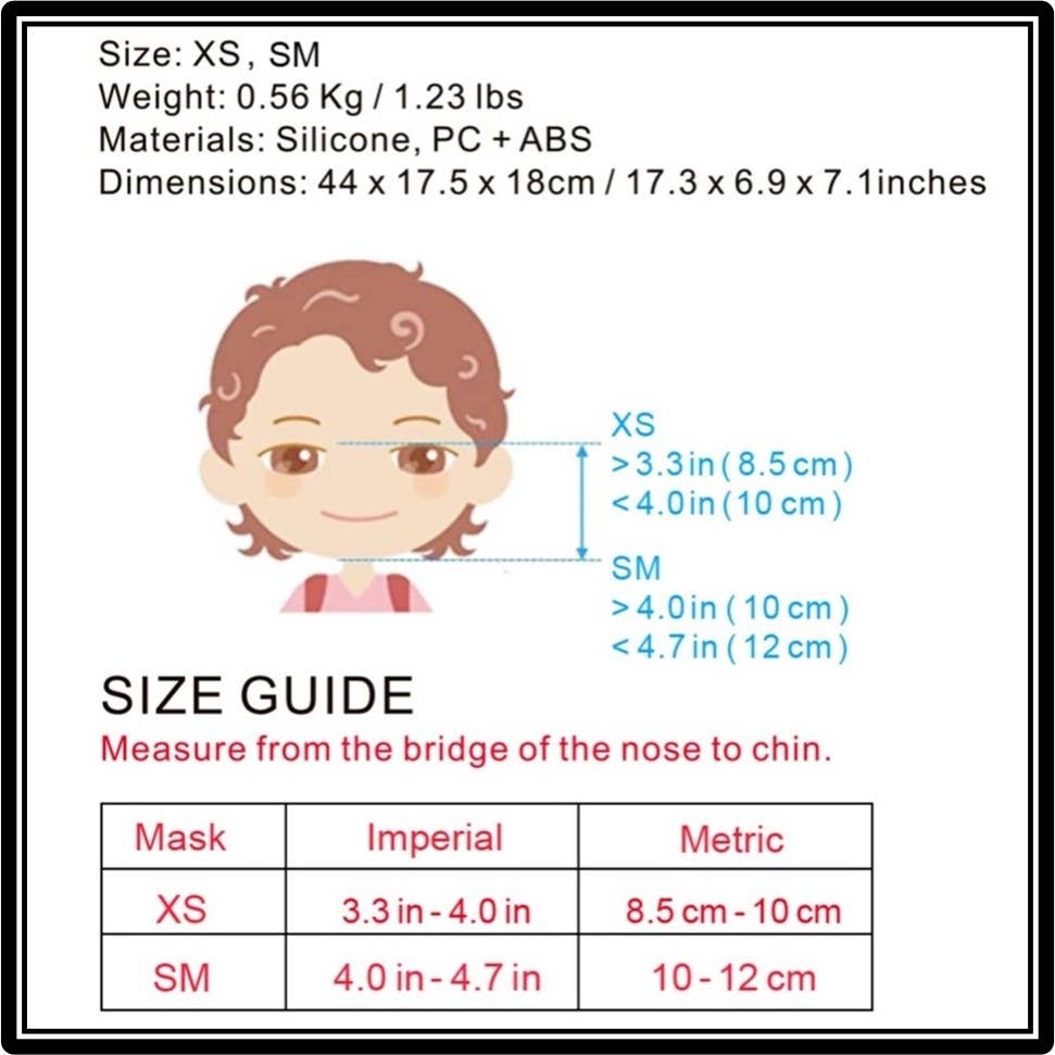 NEBIBO - Wholesale Beach/Pool Toy - Kids & Baby - Shark Snorkel Mask for Kids8