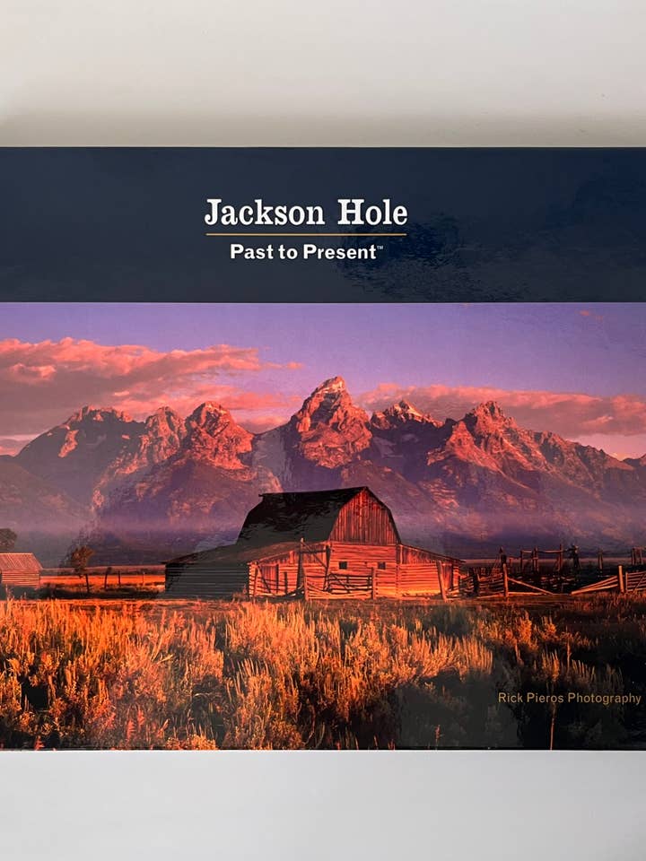 Jackson Hole Past to Present - coffee table book for wholesale by Past & Present Photography