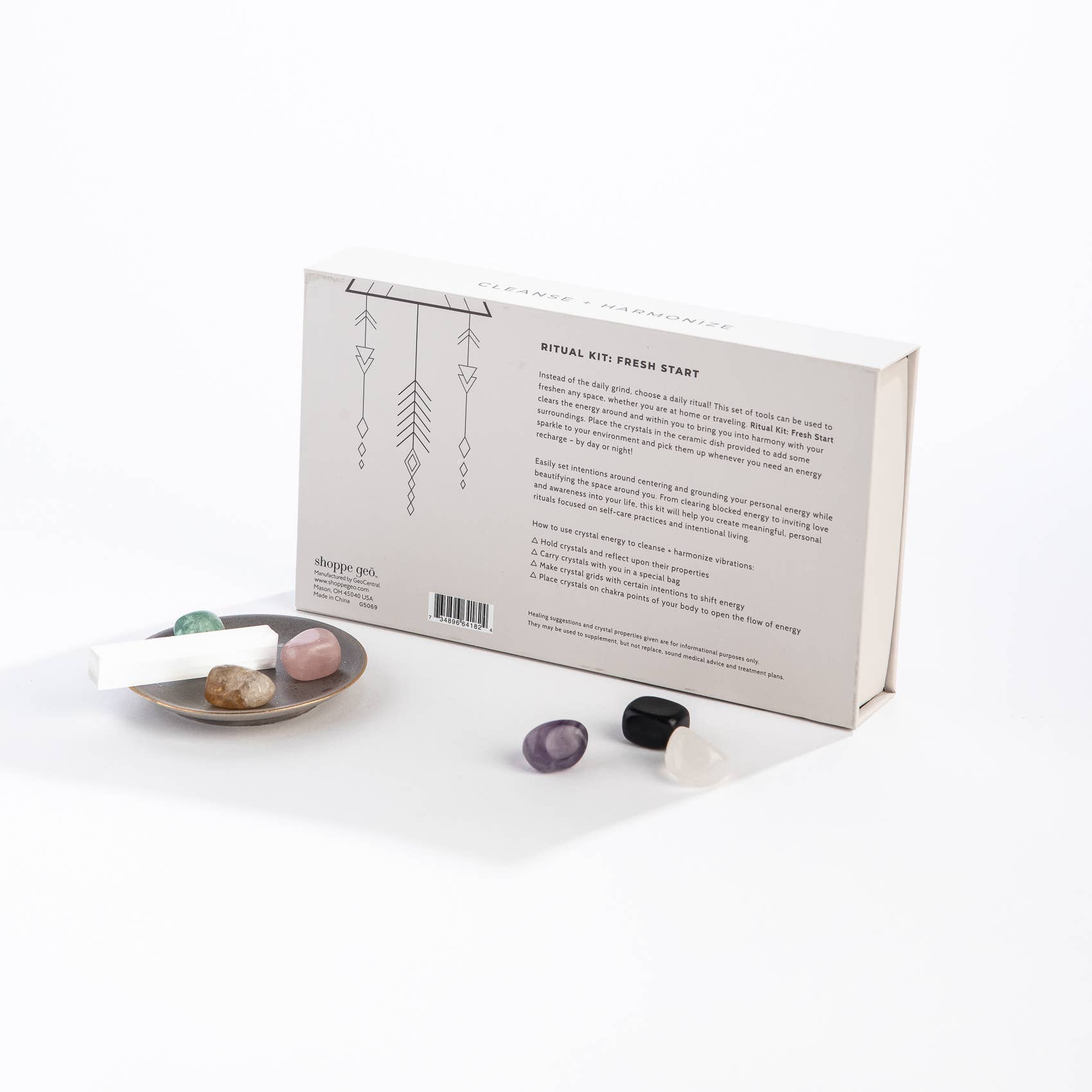 GeoCentral - Wholesale Spiritual Stone/Crystal - Ritual Crystal Kit: Fresh Start3