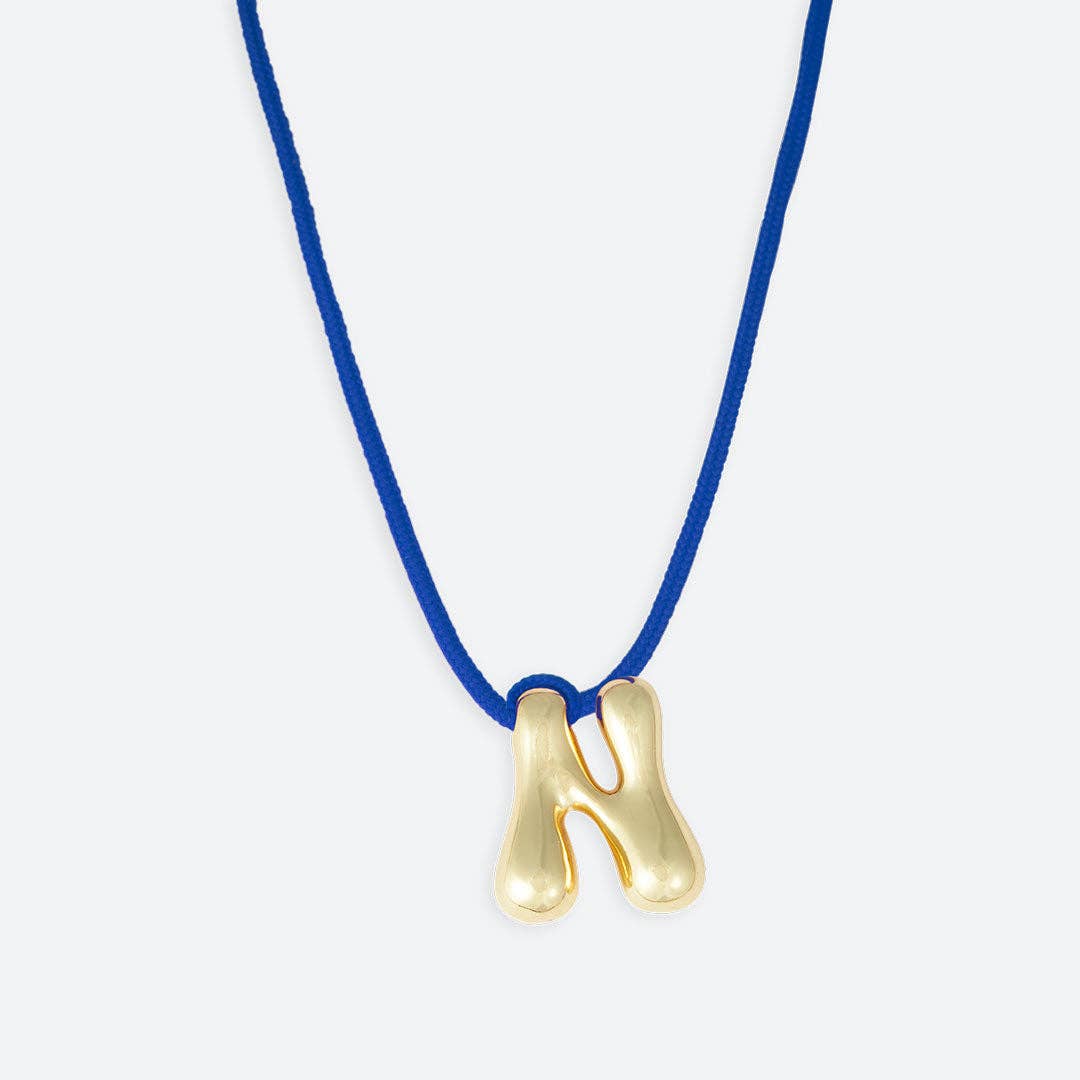 La Mome Bijou - Wholesale Pendant/Charm Necklace - LETTER N NECKLACE5