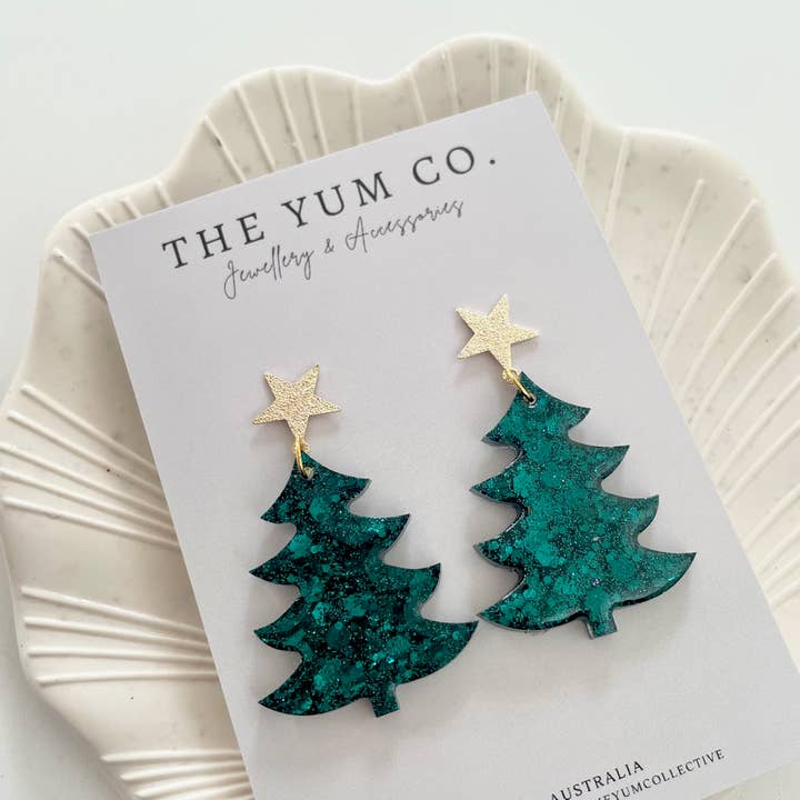 The Yum Co - Wholesale Dangle earrings - Christmas Tree Dangle Earrings9