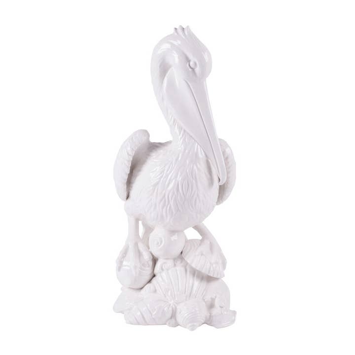 Fitz and Floyd® Mikasa® Pfaltzgraff® - Wholesale Decorative Figurine - Fitz & Floyd Cape Coral Hme Pelican Brown Bx Pkg