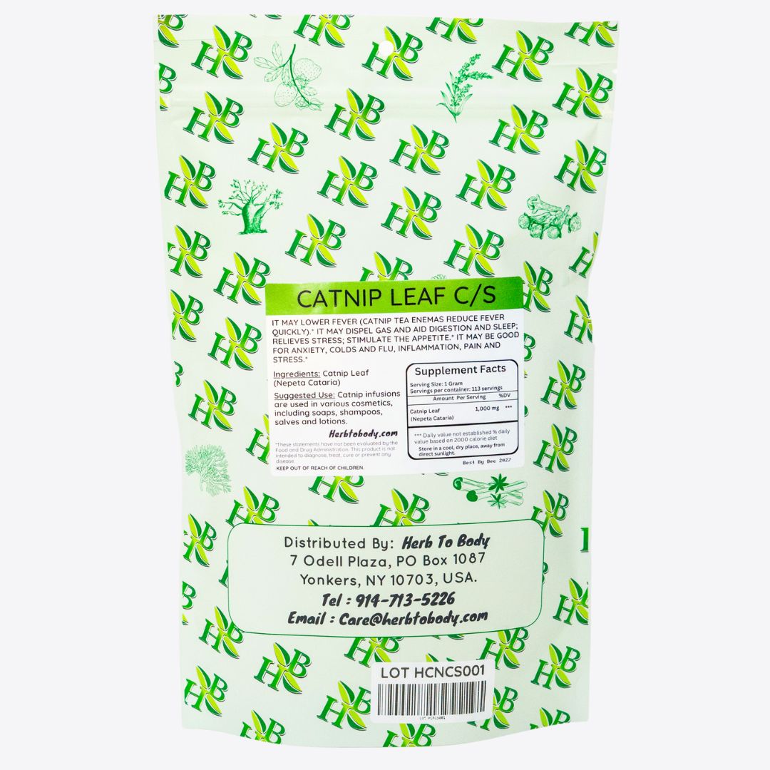 Herb To Body - Wholesale Catnip - Catnip Leaf C/S1