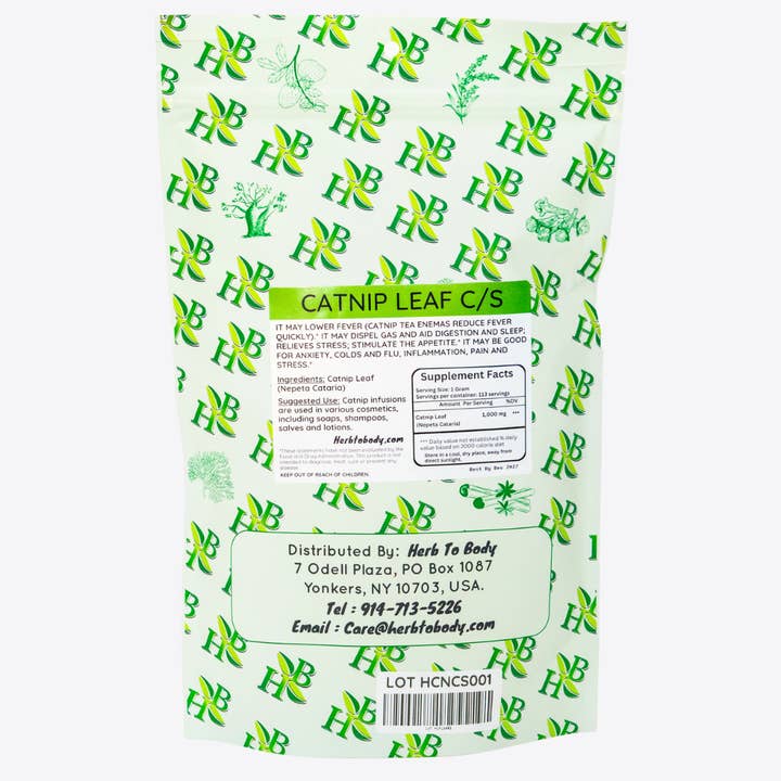 Herb To Body - Wholesale Catnip - Catnip Leaf C/S1