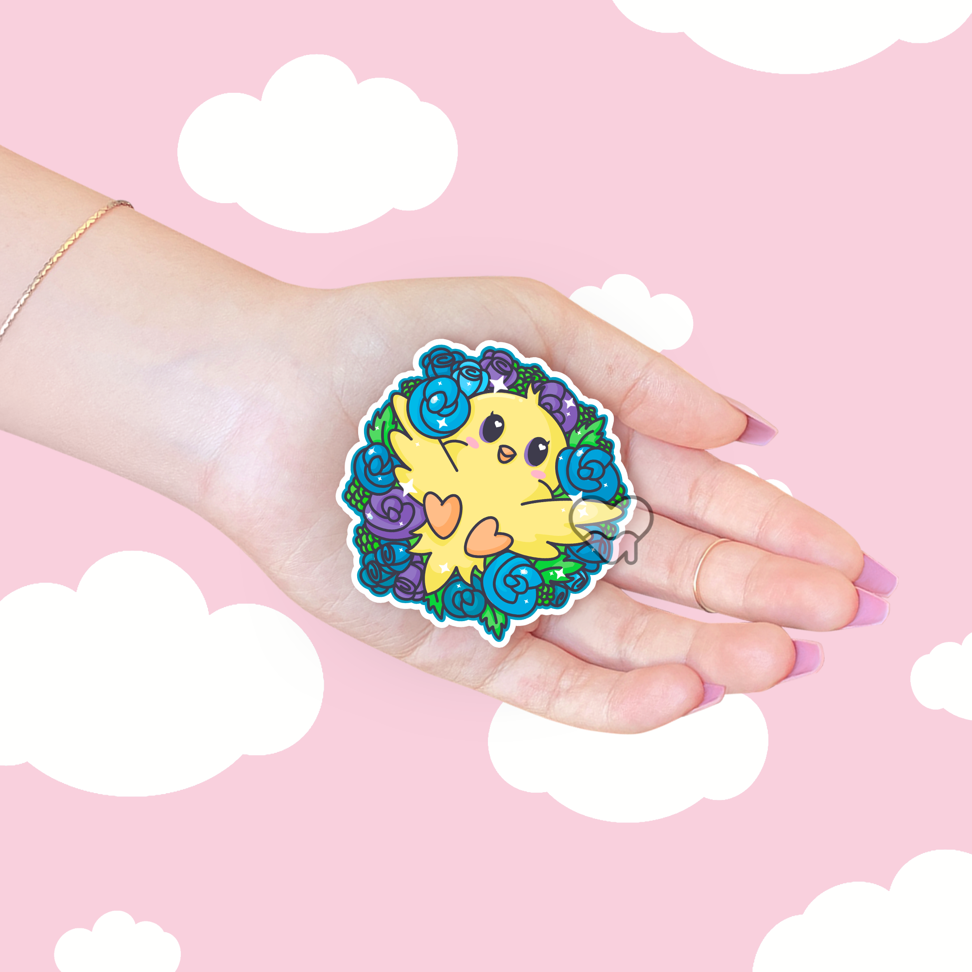 Lil Charmery - Wholesale Sticker - Spring Canary Sticker3