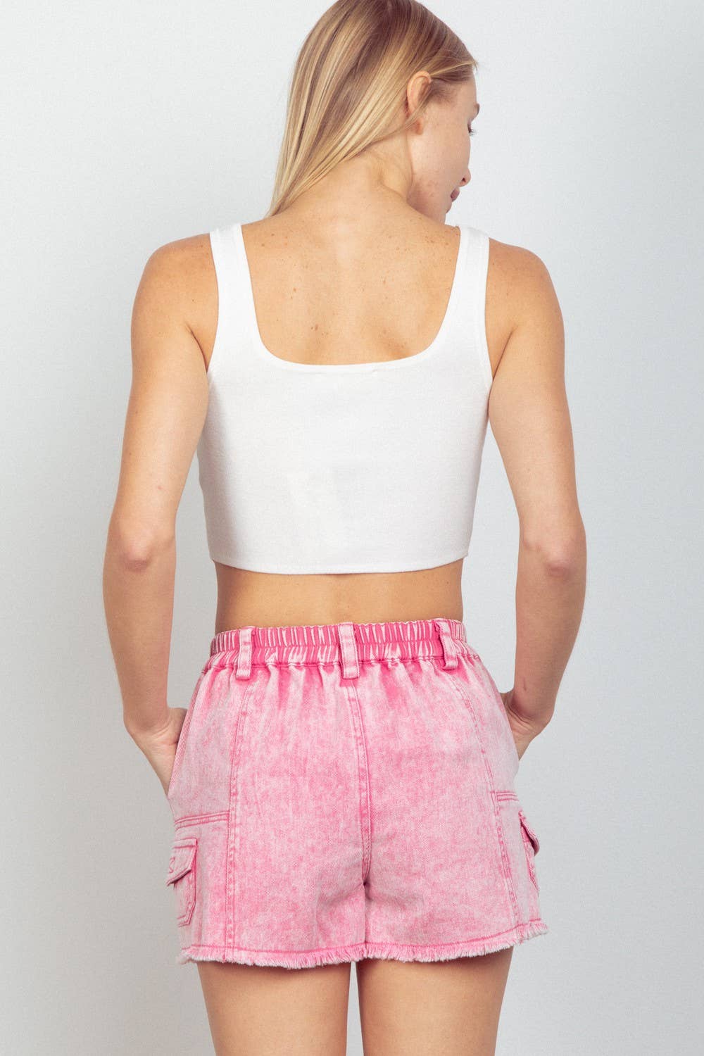 VERY J - Wholesale Tank Top - Women's - 12W2999N-Square Neck Crop Fitted Sweater Knit Tank Top11