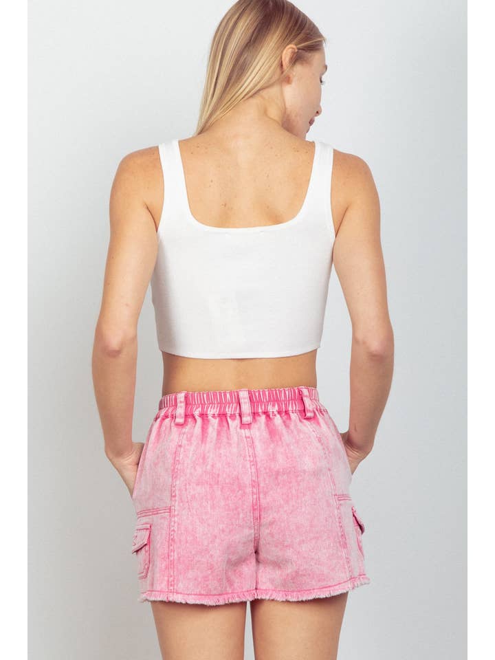 VERY J - Wholesale Tank Top - Women's - 12W2999N-Square Neck Crop Fitted Sweater Knit Tank Top11