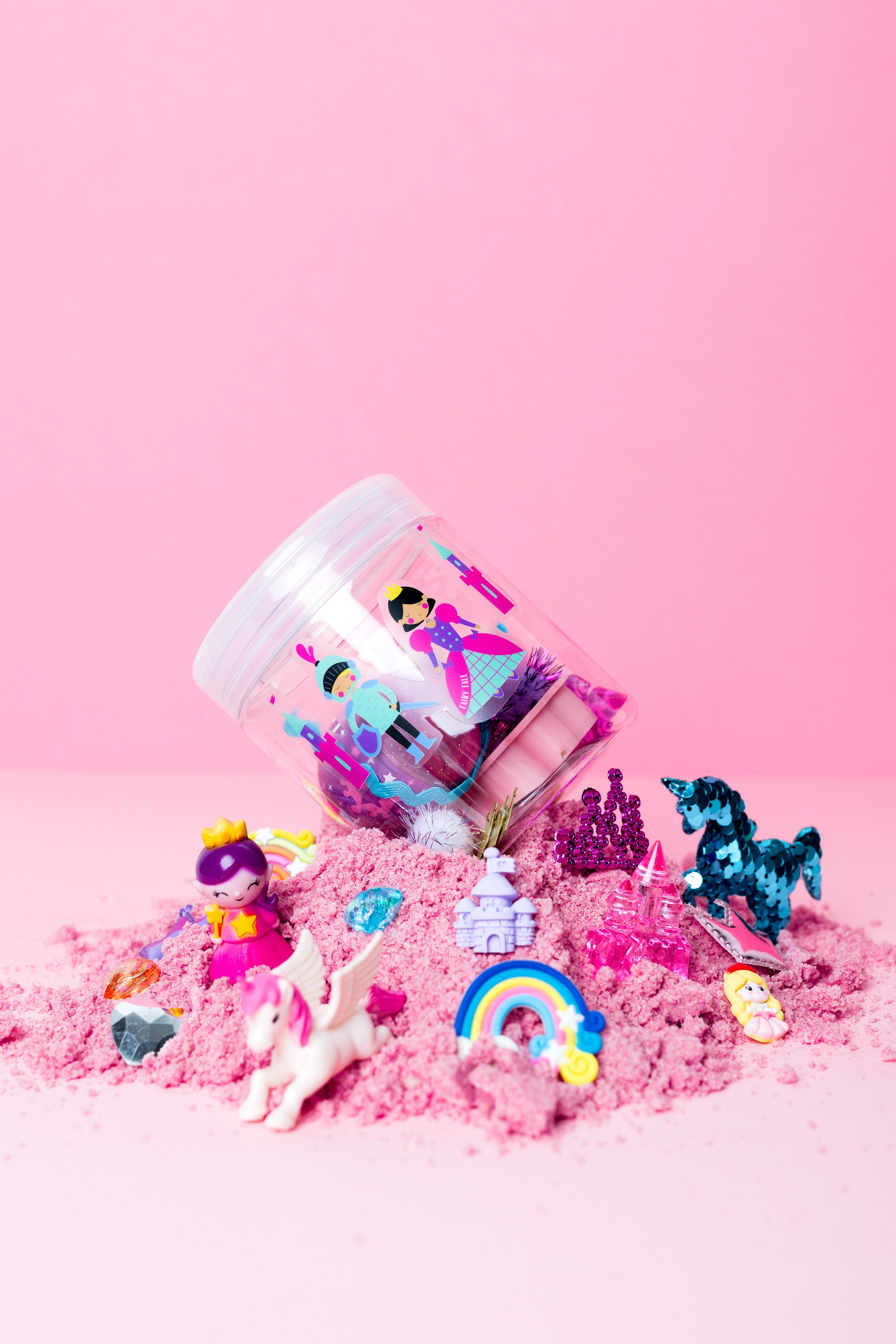 splashy sand - Wholesale Putty/slijm - Kinderen - Fairy Tale Bath zintuiglijke speelset met splashy sand