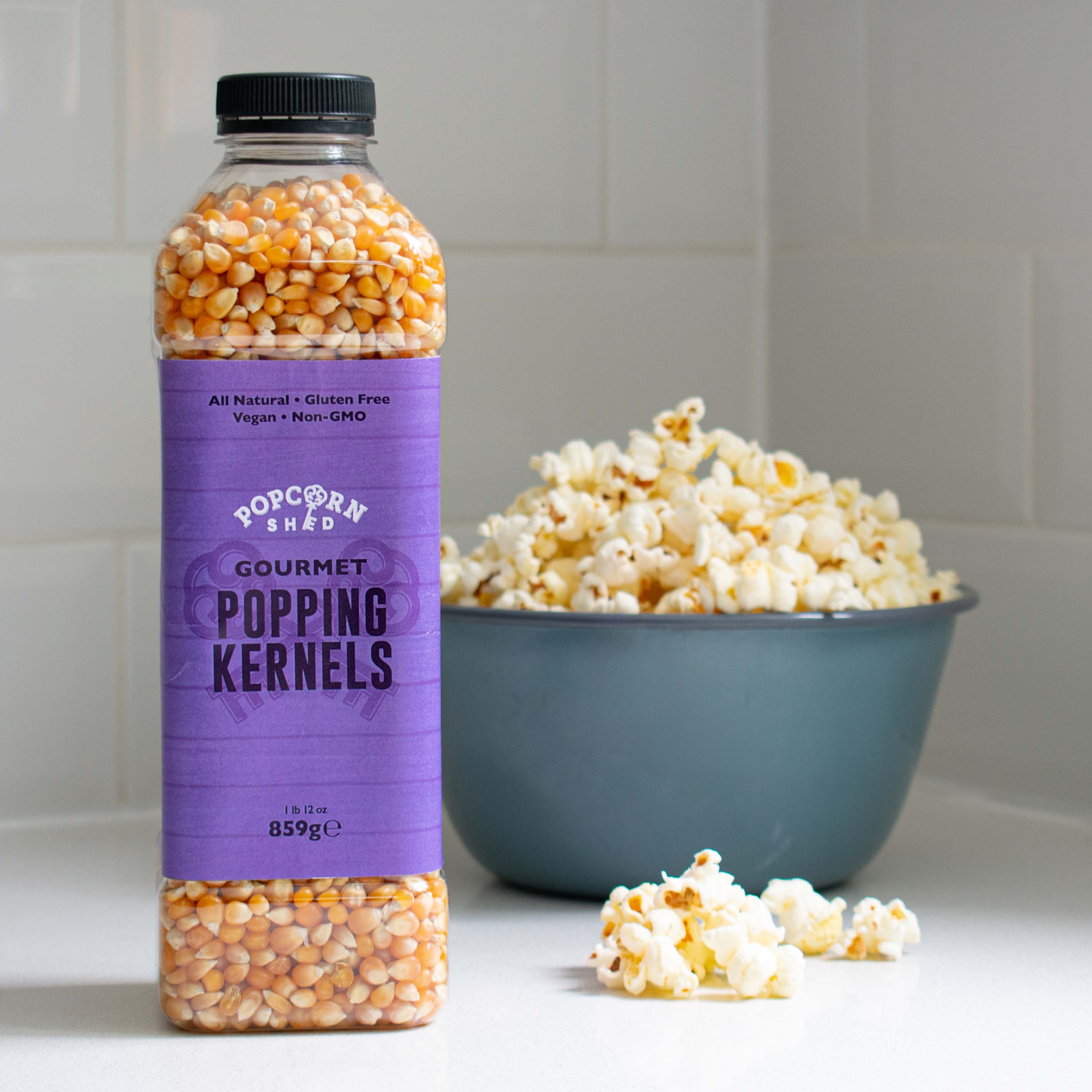 Popcorn Shed - Vente Pop-corn - Bouteille de grains de maïs à éclater gourmet0