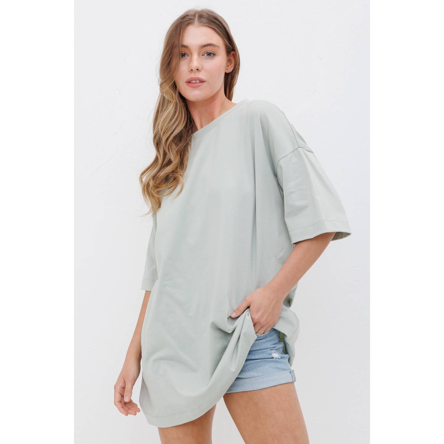 Sweet Generis - Wholesale Knit top – Women's - OVERSIZE KNIT TEE SHIRT17