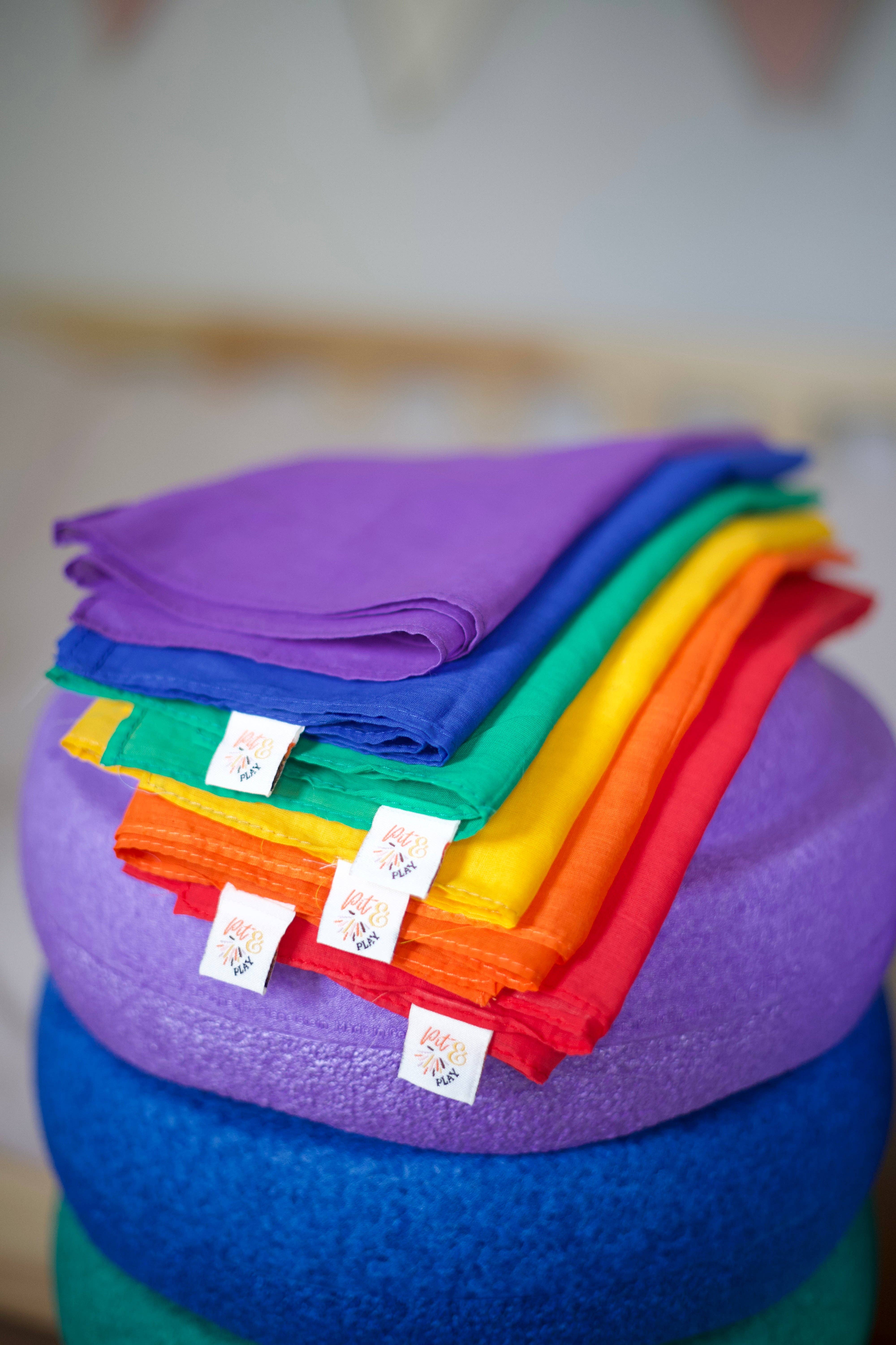 Pit and Play - Wholesale Toy Set - Kids - Cotton play cloths per piece or set45