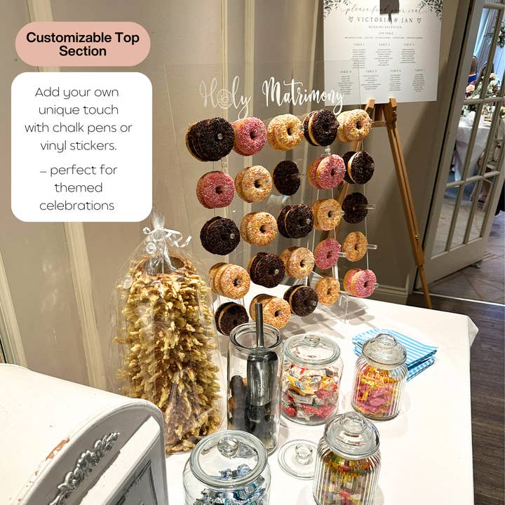 Opal Lily – wholesale Retailer display stand/case – Donut Wall Display Stand