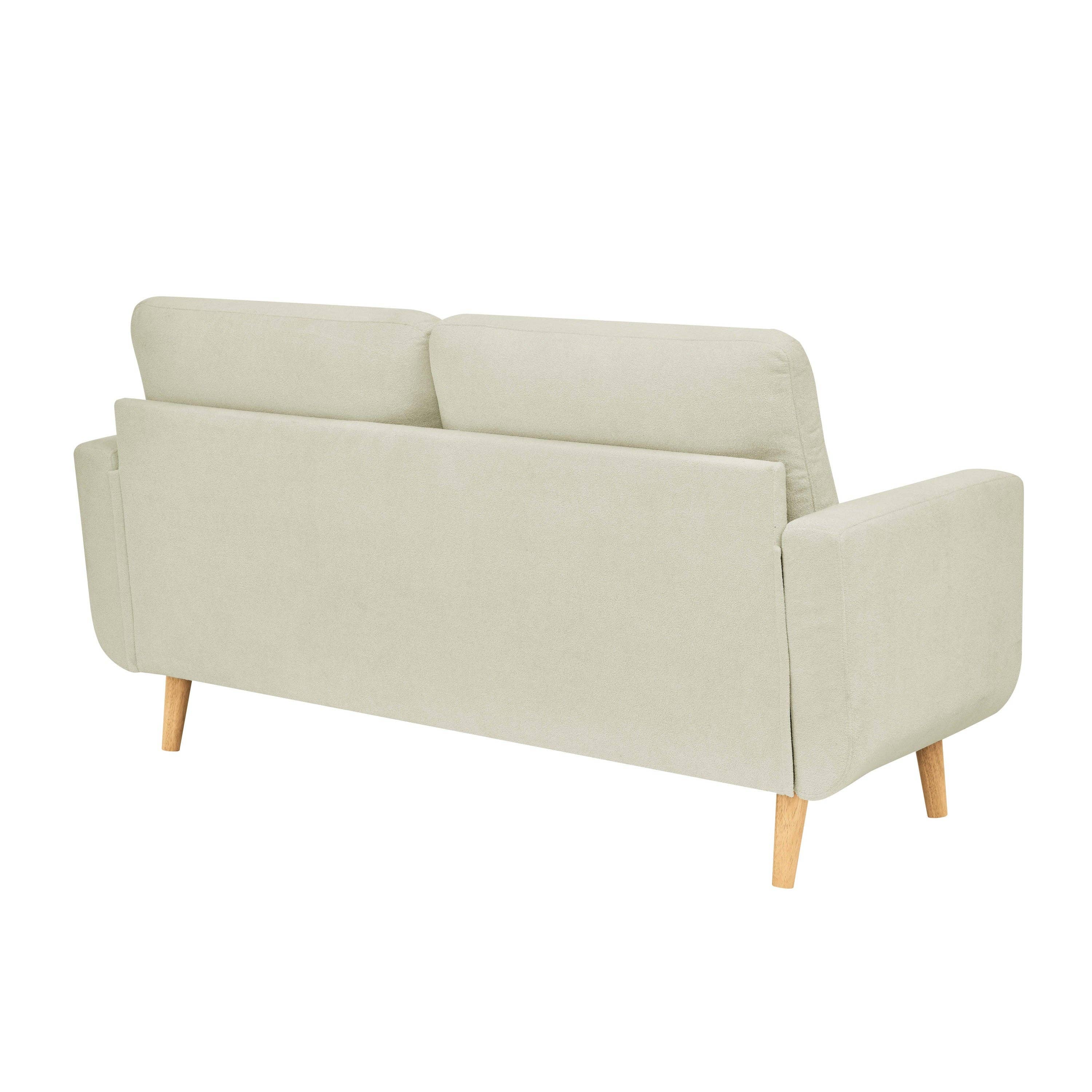 39F Inc. - Wholesale Sofa - Mid-Century 67.7in Tufted Loveseat Sofa with Wood Legs6