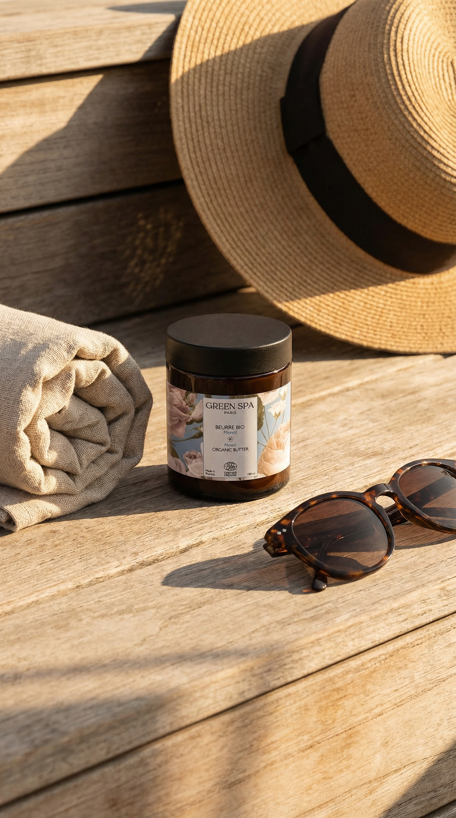 Green Spa – wholesale Body balm/butter – Organic Monoi* butter4