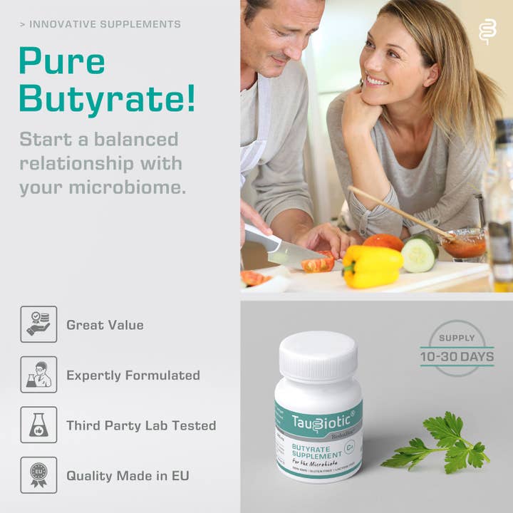 RedoxBox - Wholesale Oral Supplement/Vitamin - TAUBIOTIC® - Butyrate - Rekindle your Microbiota - 30 caps