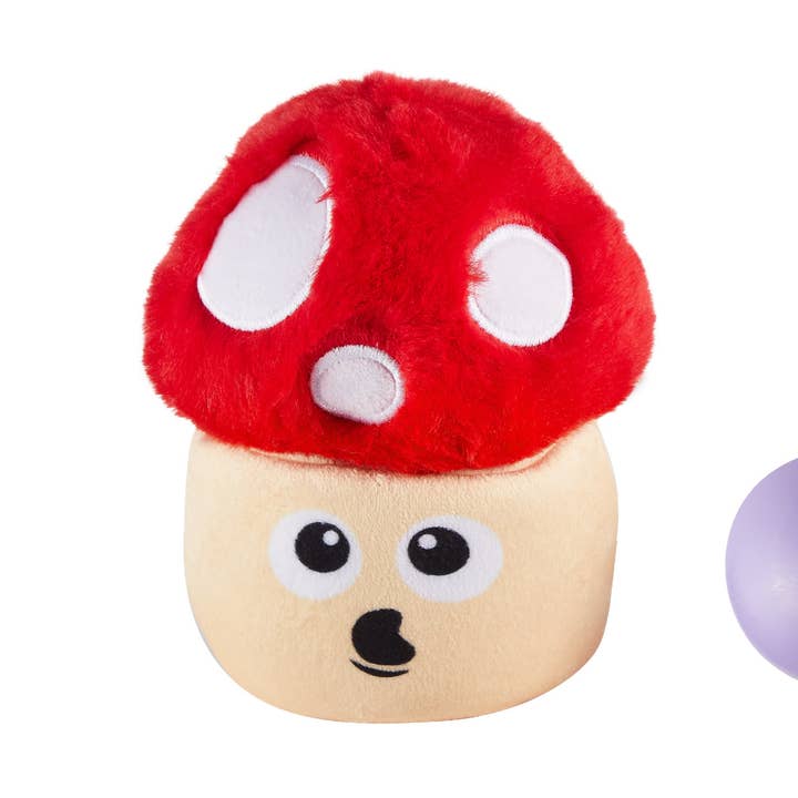 Nina Ottosson Snack Palz Mushroom Interactive Plush Dog Toy for wholesale by Pet Palette Distribution