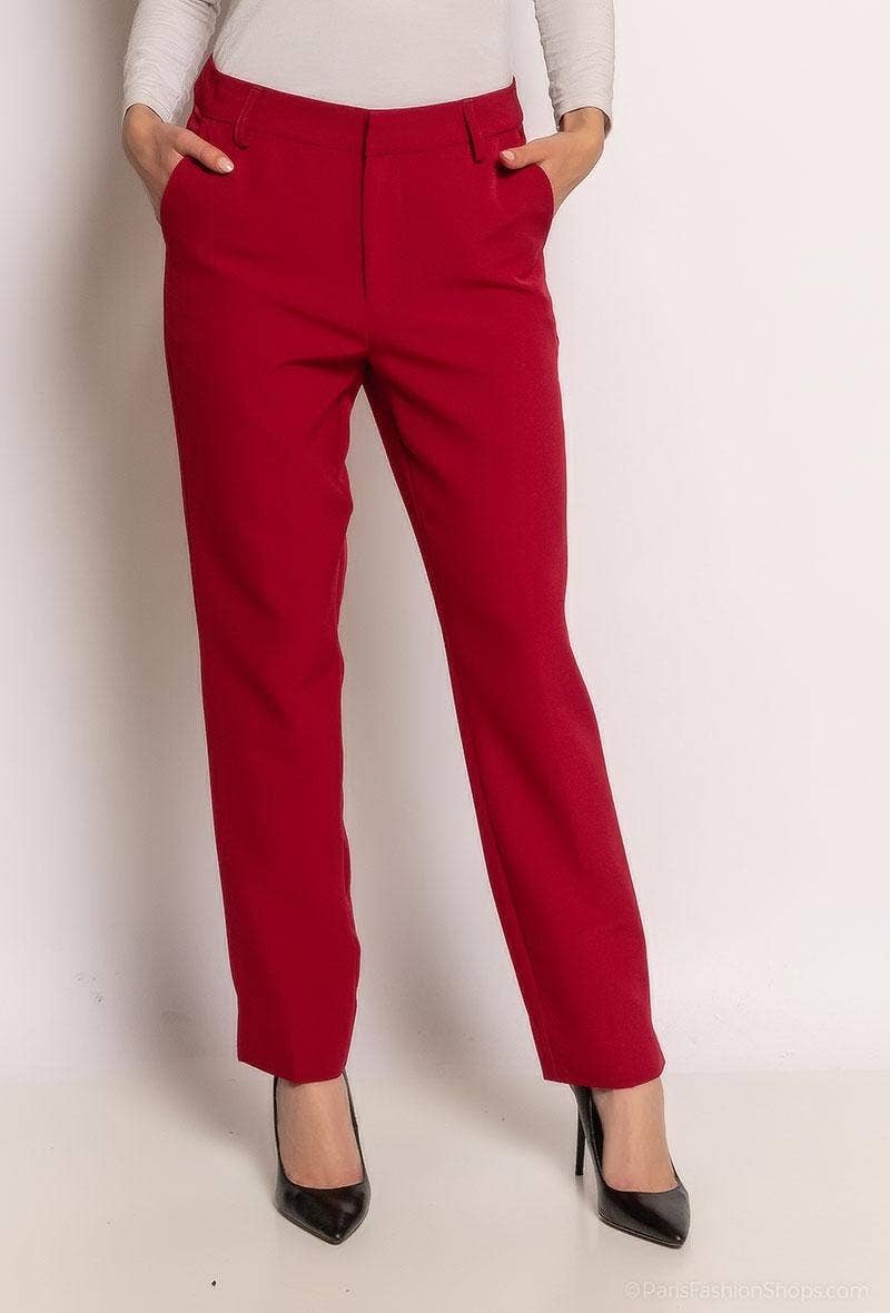 Attentif Paris – wholesale Pants – Women's – [Timeless] High-waisted cigarette pants51