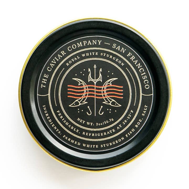 Royal White Sturgeon Caviar for wholesale by The Caviar Co.