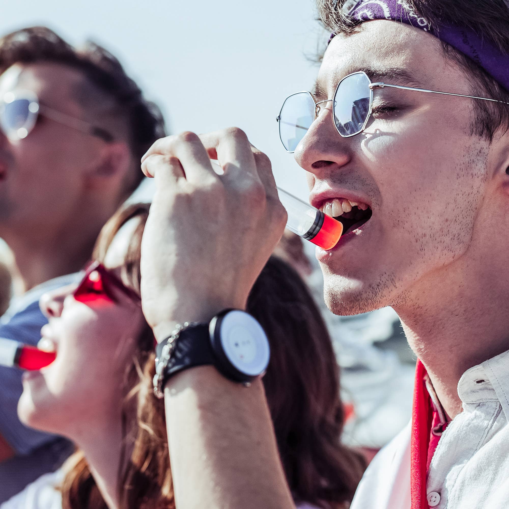 The Twiddlers - Wholesale Party Favor - 50 Reusable Large Novelty Jello Shot Syringes with Caps 60ml12