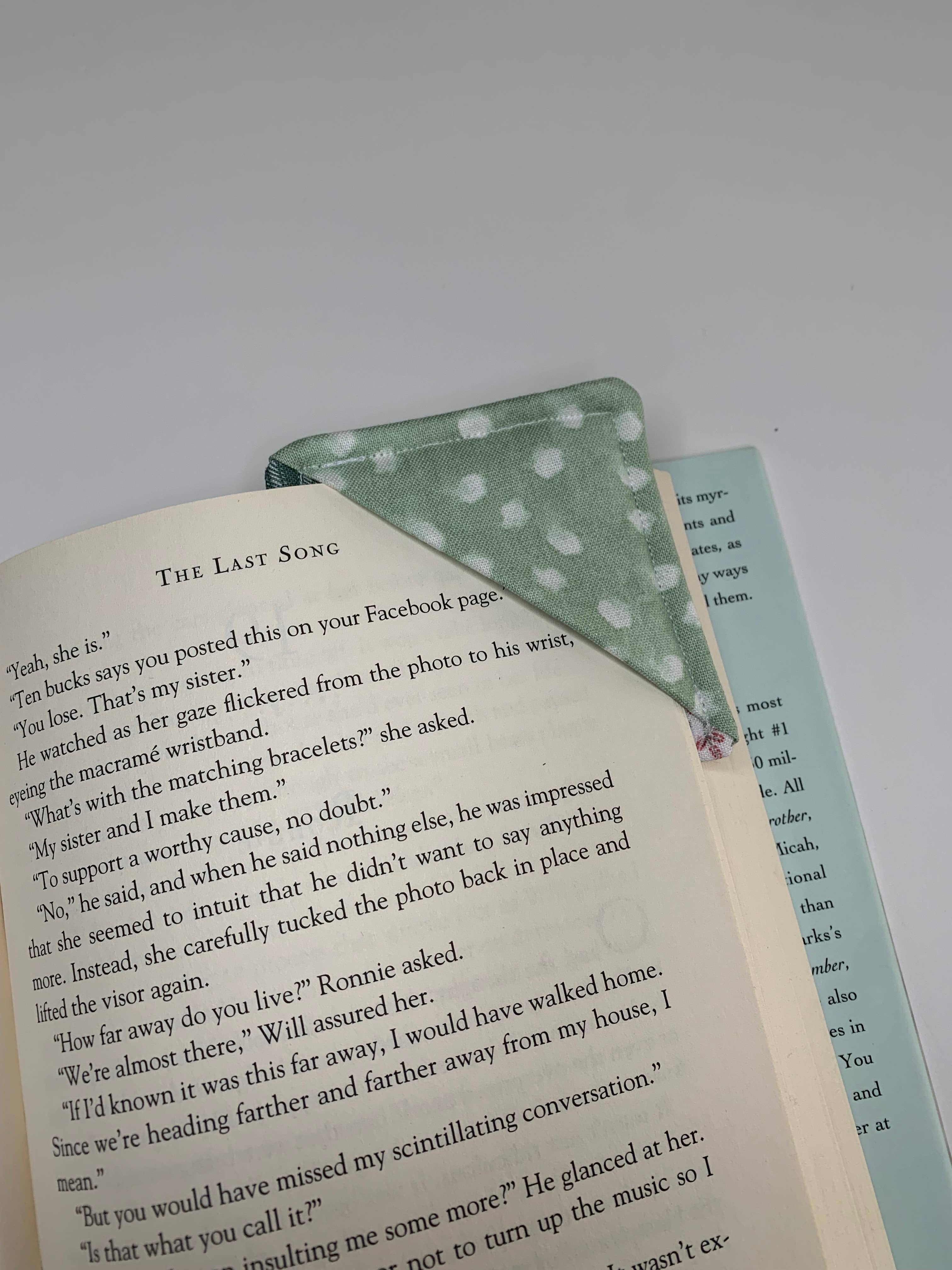 KnotEM Macrame - Vente Marque-page - Marque-page d'angle cousu à la main3