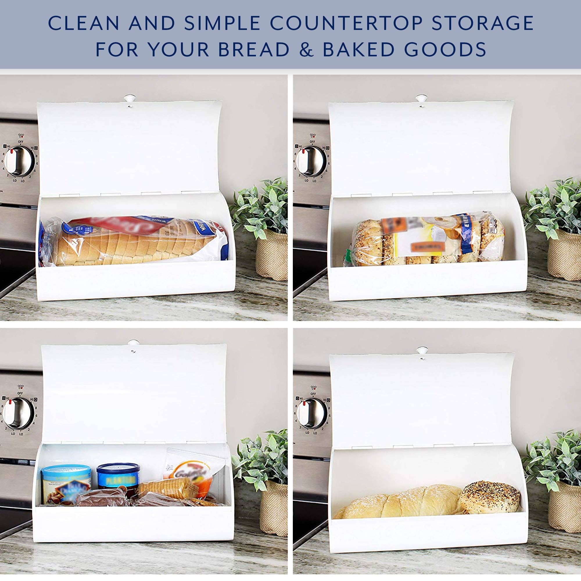 Kurated Korner - Vendita all'ingrosso Portapane - AuldHome Design Scatola per Pane in Smalto6