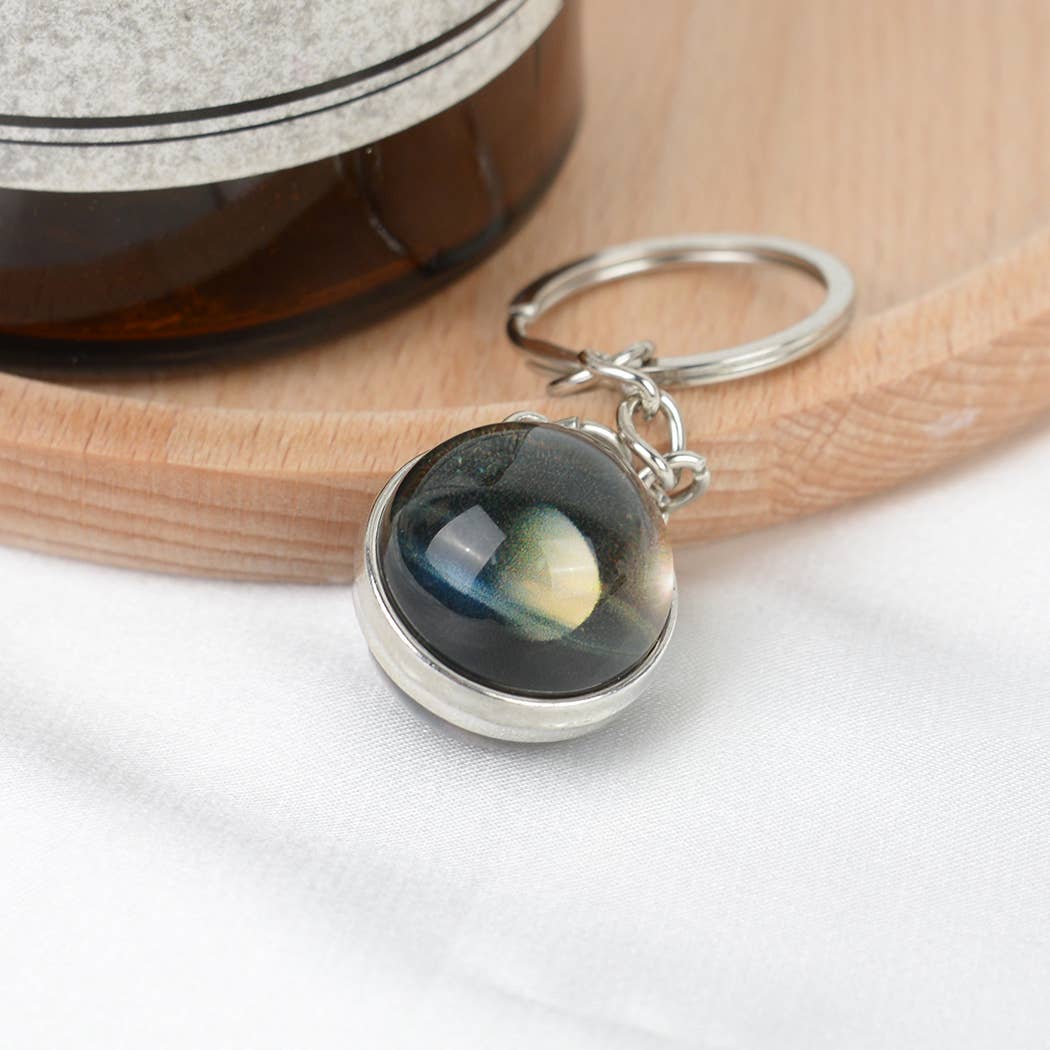 SoapElenGlen - Wholesale Keychain - Unisex - Moon & Earth Keychain, Planets Keychain1