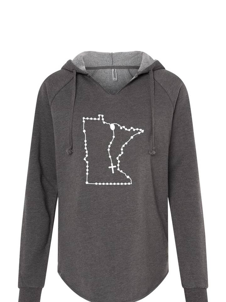 Sock Religious - Wholesale Hoodie - Unisex - Minnesota Catholic Rosary Drop Hoodie2