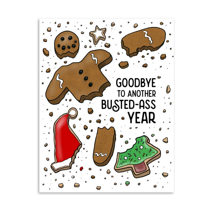 Vaarwel van Another Busted-Ass Year voor wholesale door Chaos Engine (formerly Eyedot Creative)