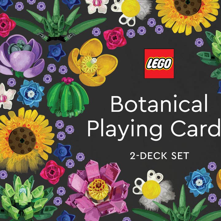 LEGO Botanical Playing Cards (Playing Cards) for wholesale by Abrams & Chronicle Books