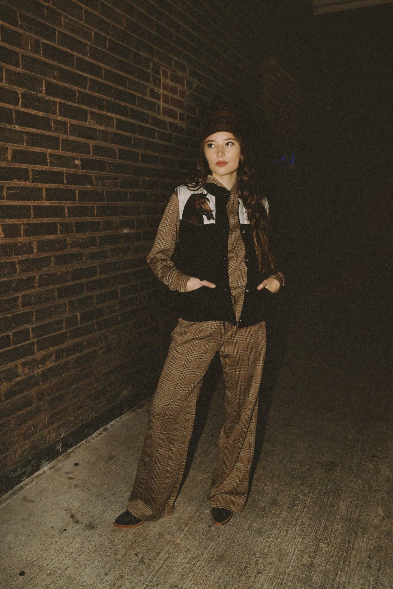 Rodeo Hippie - Wholesale Lounge Set - Women's - HORSE WITH NO NAME PLAID SWEAT SET (Pre-pack 2/2/2/1)1