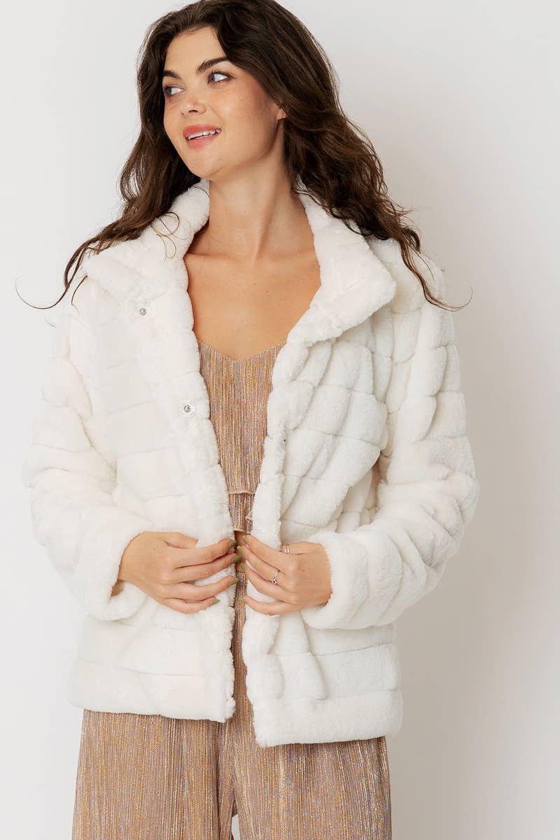 Wholesale Soft Faux Fur Jacket for your store - Faire