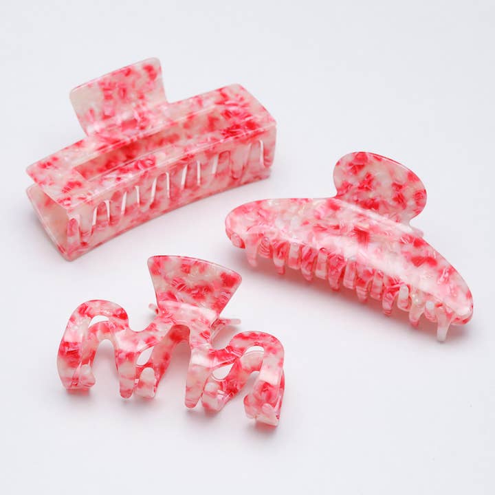 Cherry Blossom Large | Assorted Large Claw Clips for wholesale by Adorro