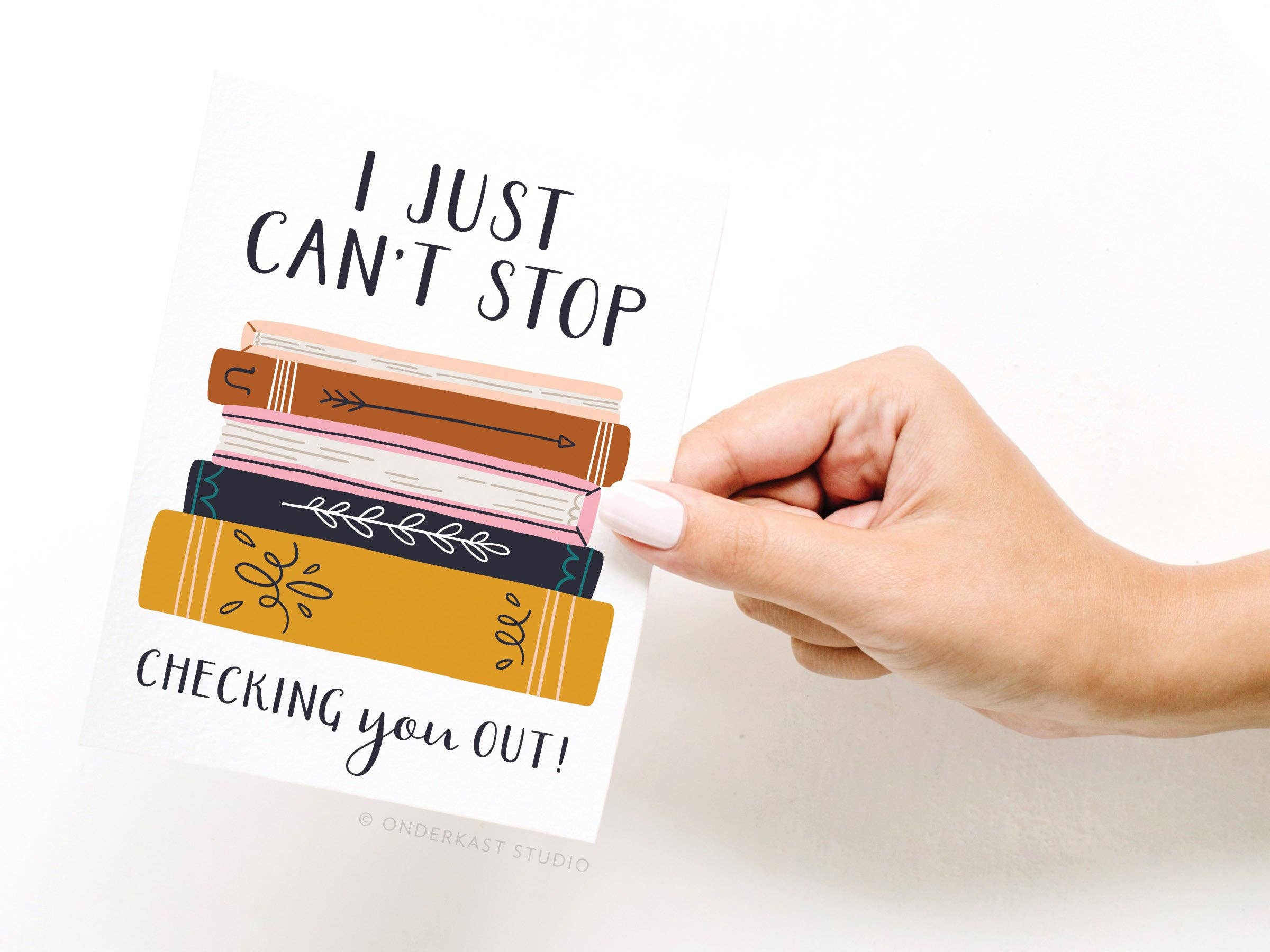 Easyhand Goods – formerly Onderkast - Wholesale Love Card - I Just Can't Stop Checking You Out Greeting Card – FINAL STOCK2