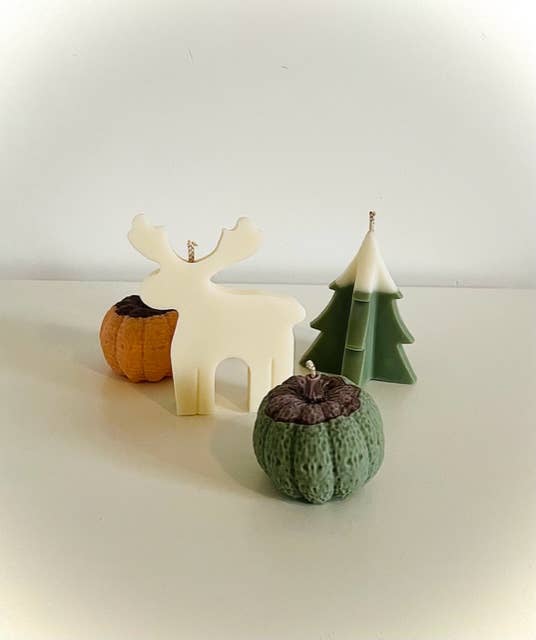Sweet-Deco Creative - Wholesale Novelty Candle - Hand molded christmas tree candle2