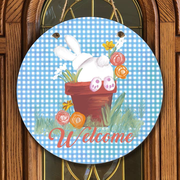 Welcome Bunny Türhänger für den Großhandel von Joetta Marie