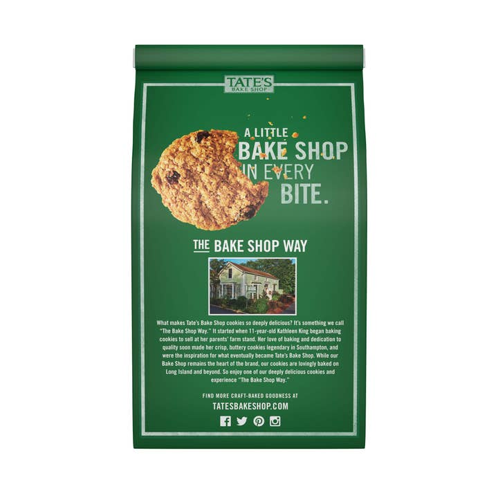 Tate's Bake Shop - Wholesale Cookie - 12ct - 7oz Oatmeal Raisin Cookies