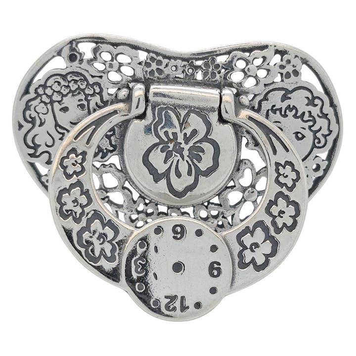 Sterling Silver Pacifier Baby Gift for wholesale by Amberman