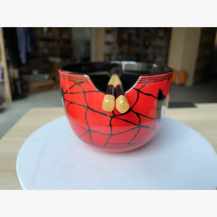 Silver Buffalo - Wholesale Bowl - Marvel Spiderman EYES 20oz Ceramic Ramen Bowl3